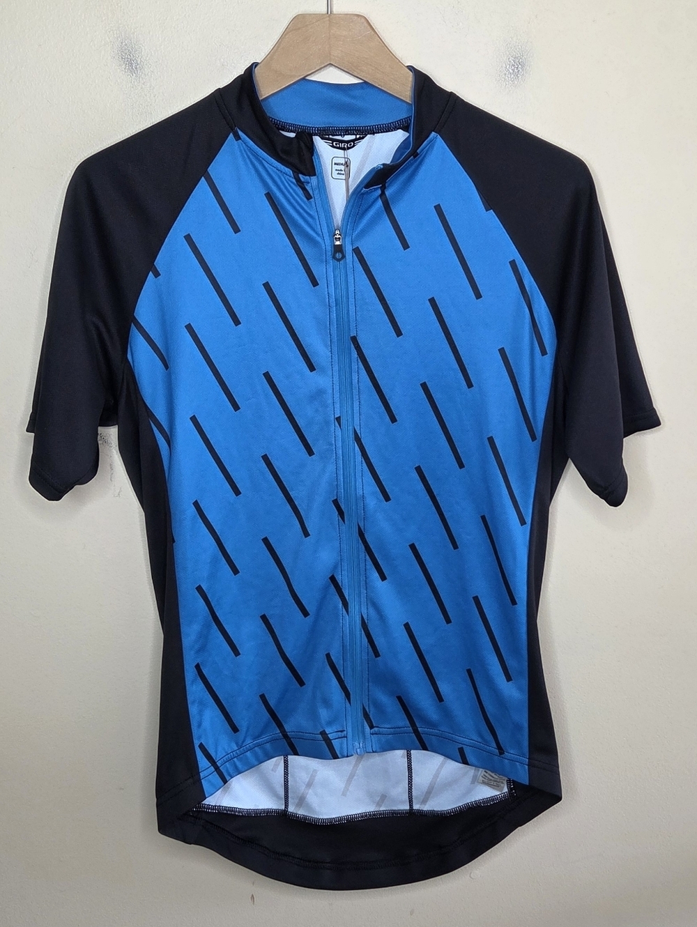 Giro Chrono Sport Sub Performance Cycling Jersey Size Medium Blue & Black NWT